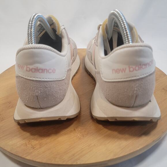 New Balance 237 Running Sneakers Shoes Women 9 Tan Pink - Picture 4 of 14